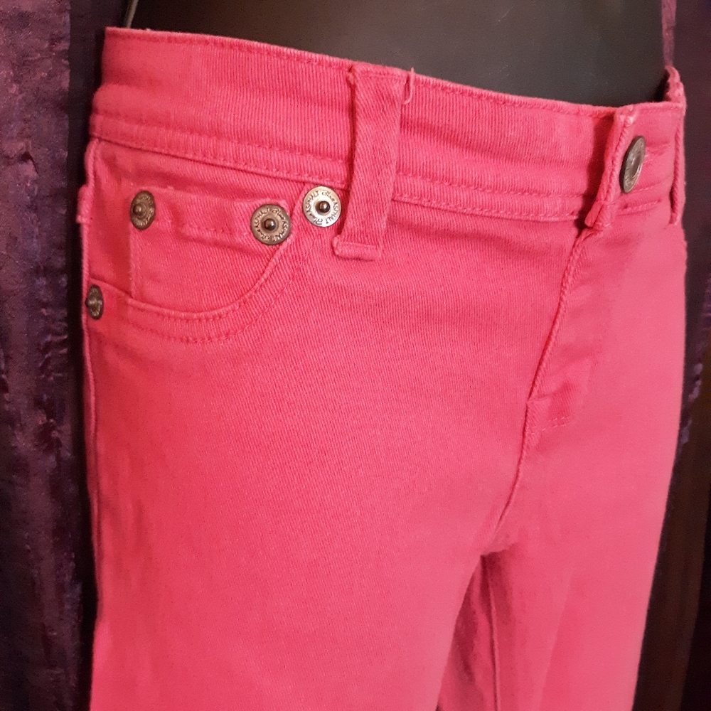 Blue Asphalt Pink Jeans Punk Hot Topic M
